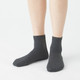 Women's Right Angle Top Loose 3 Layer Short Socks 20373