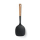 Silicone Turner & Spoon with Wooden Handle