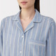 Saxe Blue Stripes