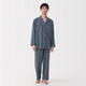 Men's Double Gauze Long Sleeve Pyjama Set