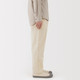 Men's Washed Denim Comfort Fit Trousers ‐ Natural