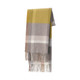 Unisex Wool Large Check Stole
