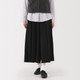 Unisex Brushed Wool Blend Hakama Trousers