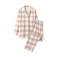 Women's Side Seamless Flannel Pyjamas