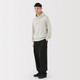 Men's Cotton Traditionally Knitted Hooded Sweatshirt