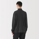 Men's Wool Blend Traditionally Knitted Mock Neck T‐shirt