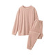 Women's Cotton Velour Long Sleeve Loungewear Set
