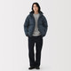 Men's Water‐Repellent Down Packable Hooded Jacket