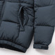 Men's Water‐Repellent Down Packable Hooded Jacket