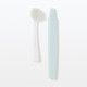 Toothbrush with Interchangeable Head  ‐ Wide, Medium Bristle