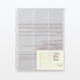 Refill Sheets for A4 Wide ‐ 9 Pockets, Trading Card Size, Pack of 10
