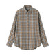 Dark Beige Check