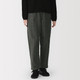 Women's Flannel Stretch Tapered Leg Trousers