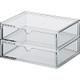 Stackable Acrylic 2 Drawer Box ‐ S