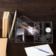 Stackable Acrylic 2 Drawer Box with Flip Top ‐ L