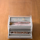 Velour Tray for Stackable Acrylic 2 Drawer Box ‐ L