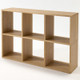 Oak Narrow 3 Shelf