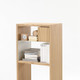 Oak Narrow 2 Shelf
