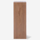 Walnut Narrow 2 Shelf