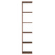 Walnut Narrow 5 Shelf ‐ Add On
