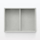 Velour Insert for Stackable Acrylic 2 Drawer Box