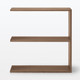 Walnut Shelving Unit Add On - 2 Tier