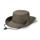 Water Repellent Safari Hat with Resist Tape
