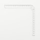 Polycarbonate Double Ruler