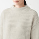 Women's Yak Blend Ribbed Wide Jumper