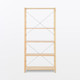 Pine Shelving Unit ‐ Width 86 cm - 5 Tier
