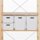 Pine Shelving Unit ‐ Width 86 cm - 4 Tier