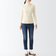 Non‐Itchy Wide Rib Turtle Neck Jumper