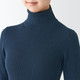 Women's Non Itchy Turtle Neck Rib Jumper