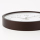 Analogue Clock ‐ Large ‐ Brown