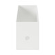 PP File Box White Grey 10x32x12cm.