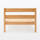 Rubberwood Veneer Bed Single