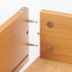 Rubberwood Veneer Bed Storage Box