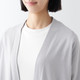 Women's High Twist 3/4 Sleeve Edge To Edge Cardigan