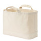 Canvas Basket With Handle Rectangular Slim L