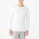 Men's Heat Generating Cotton Crew Neck Long Sleeve T‐shirt