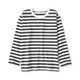Charcoal Grey Stripes