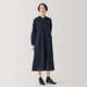 Women's Cotton Voile Long Sleeve Dress