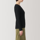 Women's Soyfibre Blend Ribbed Crew Neck Long Sleeve T‐shirt