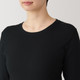 Women's Soyfibre Blend Ribbed Crew Neck Long Sleeve T‐shirt