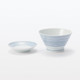 Hasami Ware Porcelain Rice Bowl ‐ Stripe