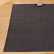 Cotton Handwoven Rug Charcoal 200240Cm