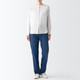 Women's Stretch Denim Straight Trousers