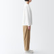 Unisex Cotton Jersey Crew Neck Long Sleeve T‐Shirt