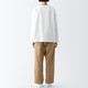 Unisex Cotton Jersey Crew Neck Long Sleeve T‐Shirt