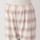 Smoky Pink Check